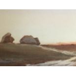 J Howard Hale, watercolour, titled After Rain to verso, signed, mounted and framed. (15in x 10in)