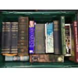 Miscellaneous books - antiques, inventions, The Family Physician, a leather bound Pilgrims Progress,