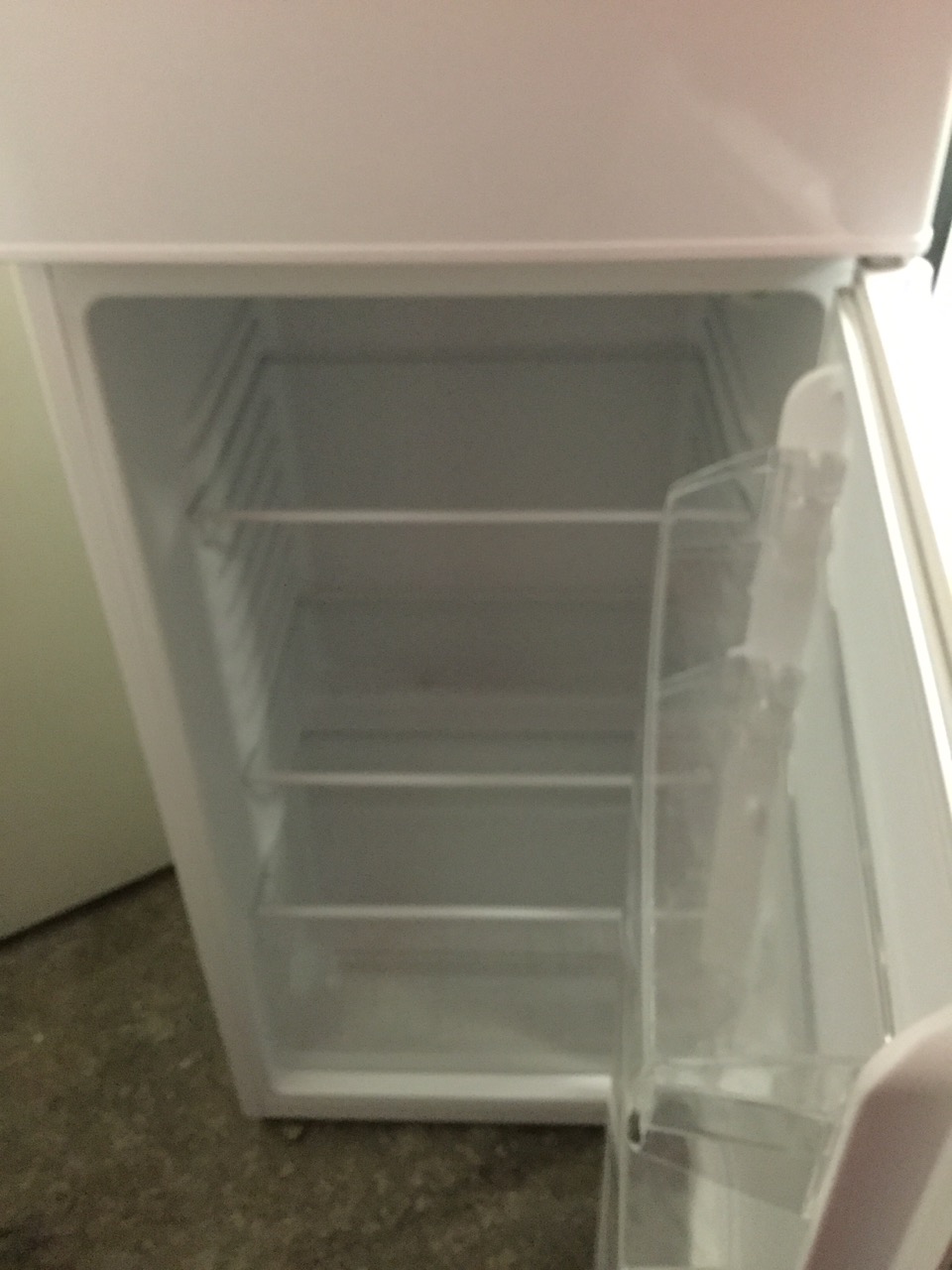 A square Fridgemaster fridge freezer with two doors. (22in x 22in x 56.75in) - Image 3 of 3