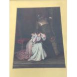 After Everard Morant Cox, nineteenth century watercolour, titled to verso In the Secret Chamber,