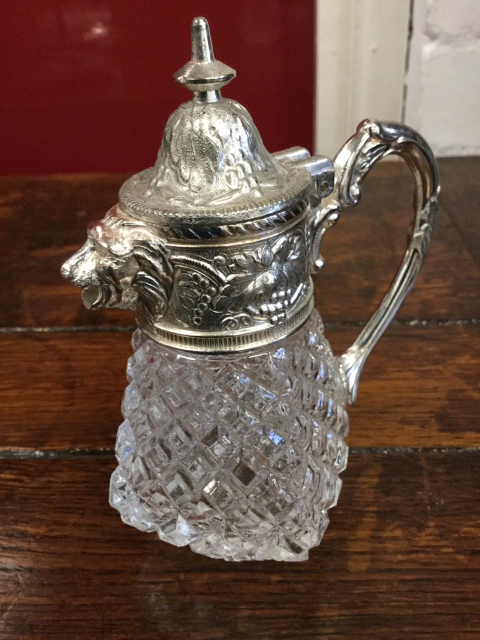A Victorian Shaw & Fisher floral embossed tea & coffee pot, the hinged covers with flower finials; - Image 2 of 3