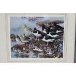 Charles Frederick Tunnicliffe (1901-1979) signed print - At Low Tide, 50/500,