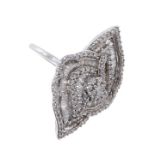 Diamond cocktail ring,