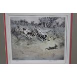 Henry Wilkinson (1921-2011) collection of five signed limited edition etchings - sporting dogs,