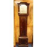 A 19th Century Regulator longcase clock with eight day movement,