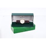 1960s gentlemen's Rolex Precision gold wristwatch with Rolex 17 jewel movement, 5701 calibre,