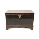 Good George II mahogany chest,