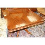 George IV mahogany breakfast table,