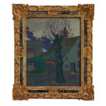 Ruth Doggett (1881-1974) oil on canvas - The Old Chestnut Tree, signed,