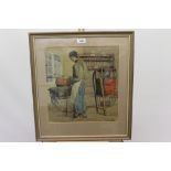 Dorothy Roberts, watercolour - A Bowl of Rice, signed, in glazed frame, 36.