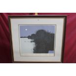 Robert Buhler (1916-1989) signed limited edition screenprint - Winter Piece, 46/140, dated 1988,