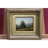 Nineteenth century English school oil on board - Leck Fell from Cowan Bridge, inscribed verso,