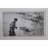 Arthur John Trevor Briscoe (1873-1943) signed limited edition etching - The Bucko Mate, 1926, 11/75,