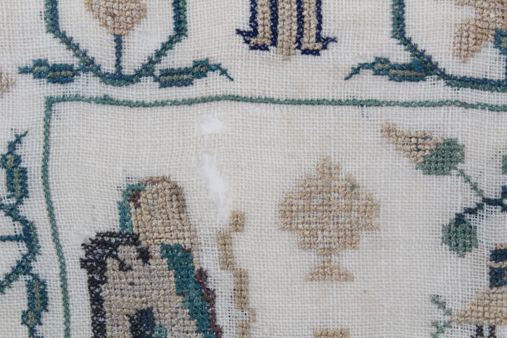 George IV needlework sampler by Sarah Litchfield. - Image 13 of 13