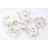 Early Victorian Grainger Lee & Co tea and coffee service, circa 1840,