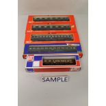 Railway - selection of H0 and 00 gauge boxed carriages, restaurant cars, etc, including Jouef,