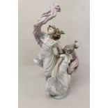 Extremely large Lladro porcelain figure group - Allegory Of Liberty,