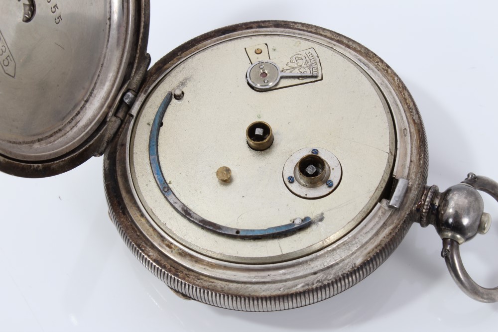 Kay's 'Perfection' Lever silver case pocket watch - Image 5 of 6