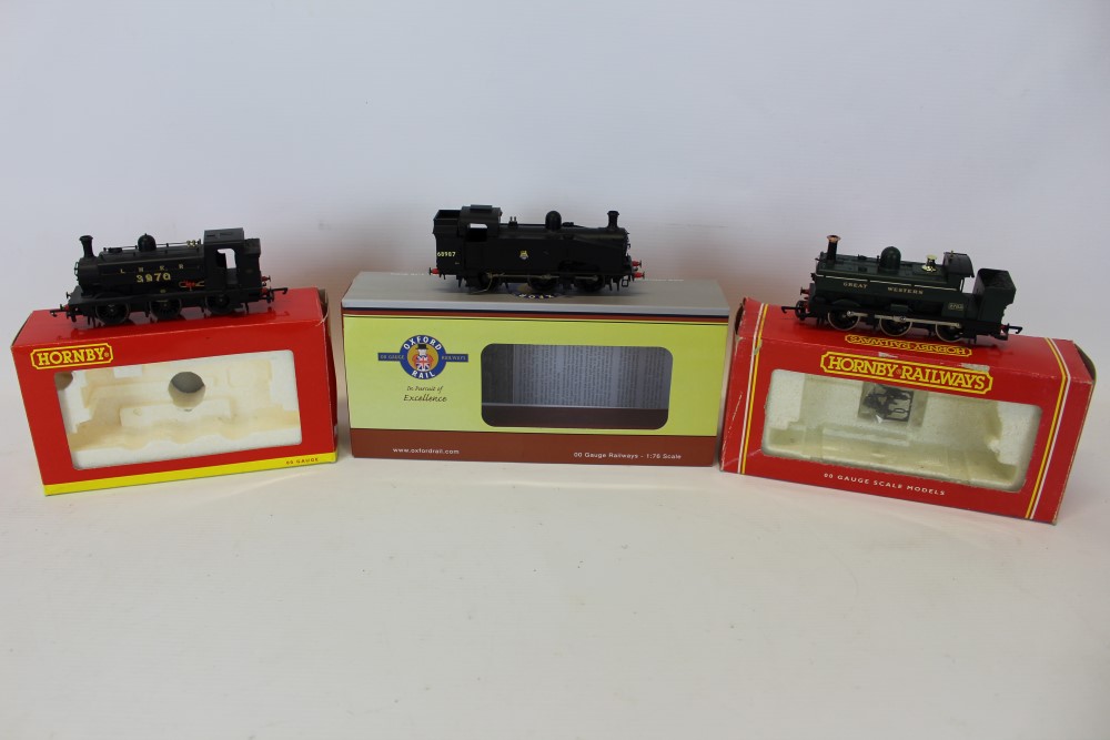 Railway - Hornby 00 gauge 0-6-0 Great Western 2783 locomotive, 0-6-0 LNER 3970,