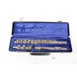 Artley silvered flute, model 170,