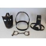 Reproduction metal chastity belt,