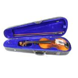 Mid-20th century Continental full-size violin, Antonius Stradivarius label, total length 59cm,