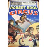 Original Circus Poster: Robert Bros.