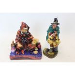 Two Royal Doulton figures - The Potter HN1493 and The Mask Seller HN2103 CONDITION REPORT