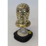 Limited edition Christopher Lawrence Heritage Collection silver gilt novelty 'surprise' mushroom,