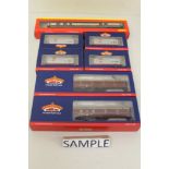 Railway - 00 gauge selection of boxed carriages, wagons and rolling stock, in Hornby, Bachmann,