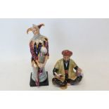 Two Royal Doulton figures - Omar Khayyam HN2247 and The Jester HN2016 CONDITION REPORT