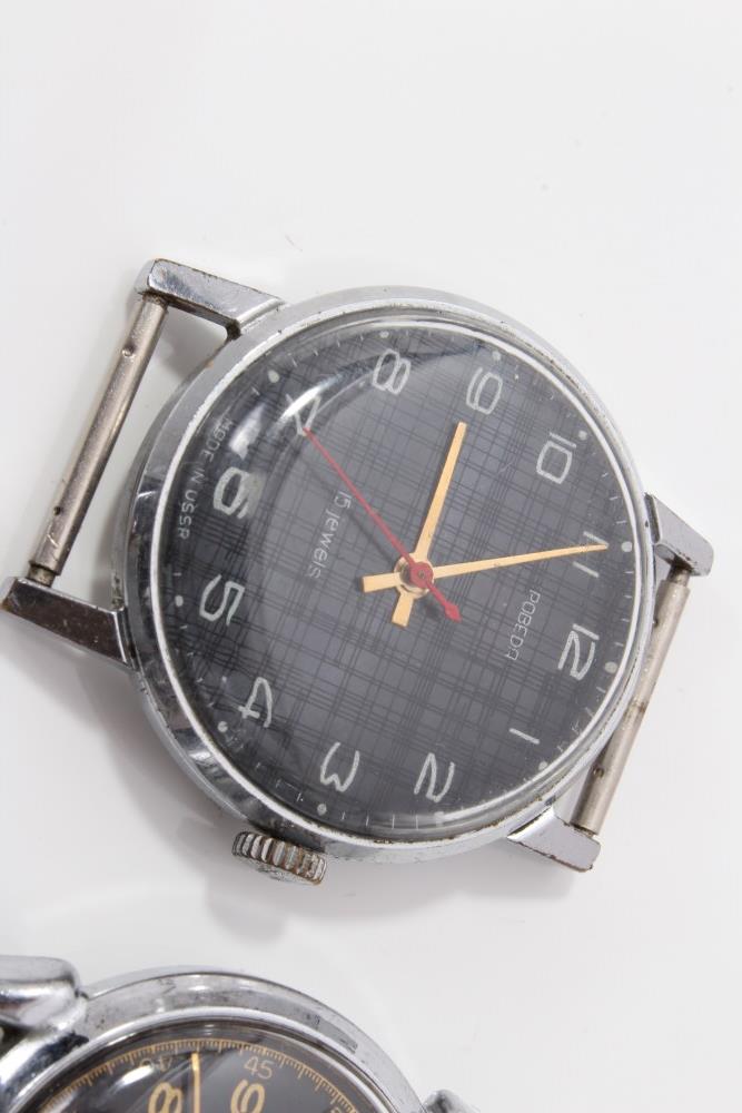 Eight military-style watches - to include two Oris, Lotus, Paketa, Roamer, Sicura, - Image 2 of 12