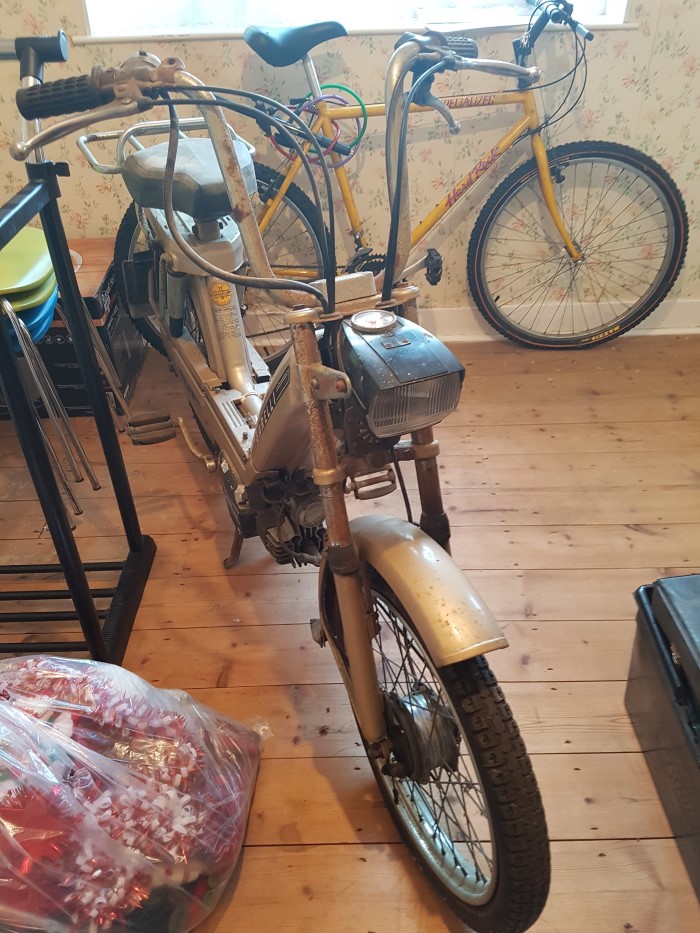 1983 Garelli 50cc moped. Registration no. GVW 793Y. - Image 4 of 4