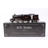 Railway - Ace Trains - 0 gauge 2-6-4 Tank locomotive LMS 2429, black and red livery,