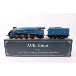 Railway - Ace Trains - 0 gauge A4 Pacific locomotive and tender - Mallard 4468,