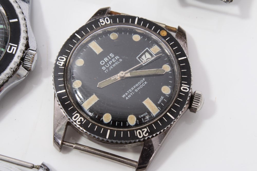Eight military-style watches - to include two Oris, Lotus, Paketa, Roamer, Sicura, - Image 6 of 12