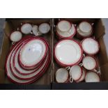 Royal Doulton Duke of York pattern tea and dinner service (60 pieces)