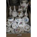 Selection of Wedgwood ceramics - including vases and trinket boxes,