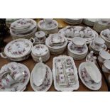 Extensive Royal Albert Lavender Rose tea,