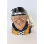 Beswick 'Hamlet Prince Of Denmark' jug and a Royal Doulton character jug - Yachtsman DD6622 (2)