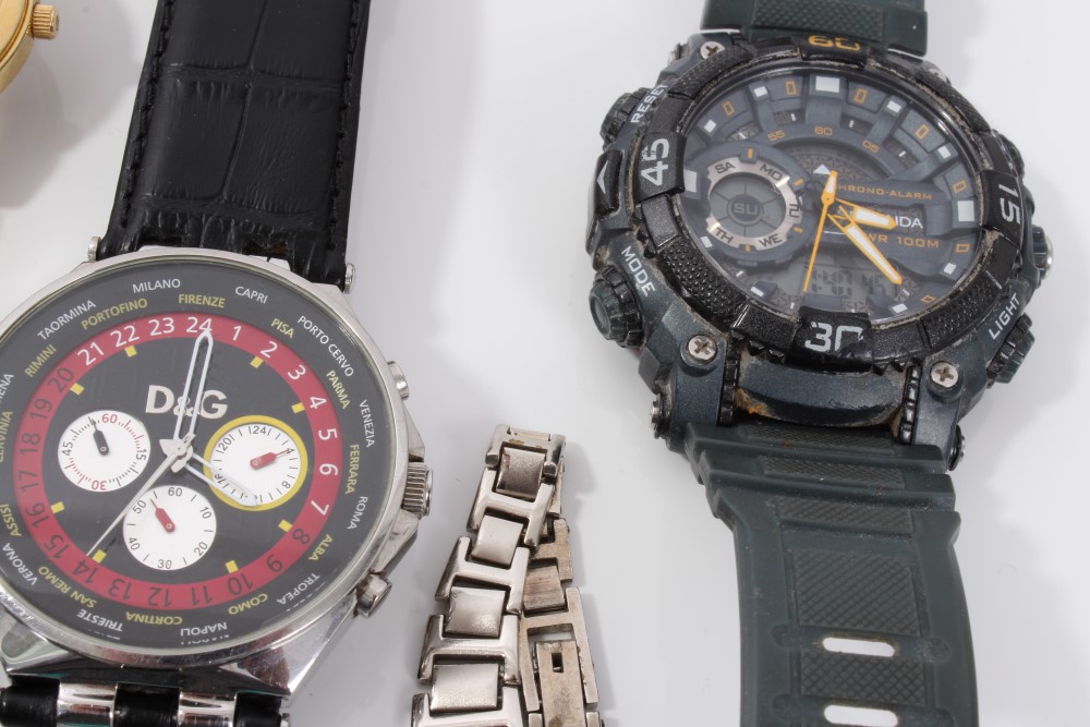 Various wristwatches - including Zenith Quartz Port-Royal, D&G, Sekonda, - Image 7 of 7