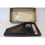 Lohengrin zither, with key,