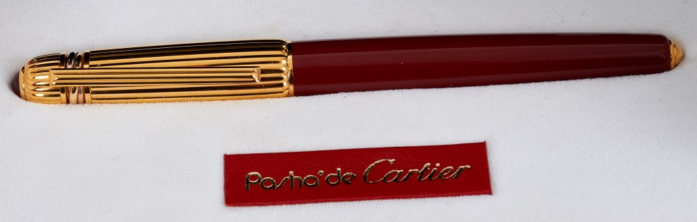 Cartier Pasha de Cartier ball point pen with... - Image 2 of 2