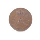 France – pattern copper Five Francs Henri V 1830. GEF (1 coin)