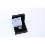 Tristan Da Cunha – London Mint Office Gold Proof Quarter Sovereign ‘Double Jubilee, Double Portrait’