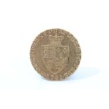 G.B. gold Half Guinea – George III 1791. VF (1 coin)