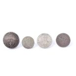 France – mixed silver coinage – to include Louis XIV Half Ecu 1652o. VG, Louis XVI 30 Sols 1792L. GF