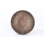 G.B. Victoria O.H. Half Crown (N.B. toned A.U.) (1 coin)