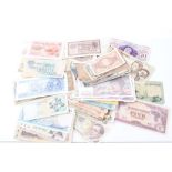 World – mixed banknotes – to include issues from China, France, Germany, Indo-China, Indonesia,