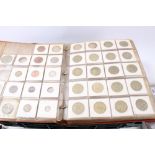 G.B. mixed coinage contained in two albums, with a quantity of pre-1947 silver noted and others (